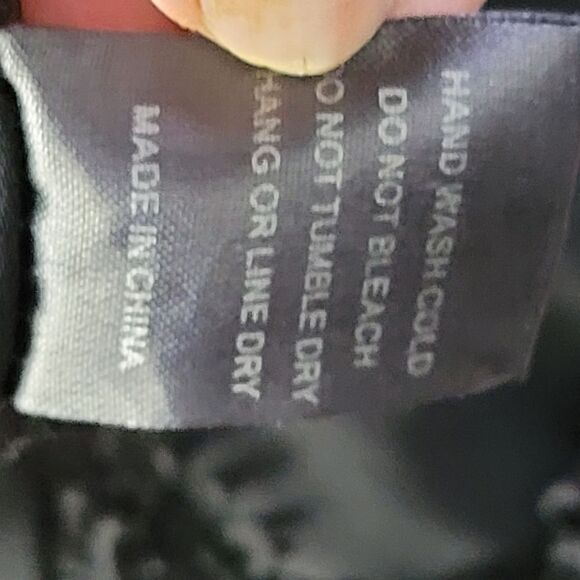 Unbranded dark romantic sheer blouse long angel sleeves - Picture 2 of 9